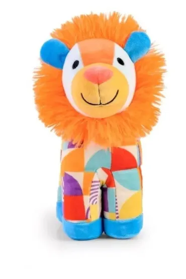 PLUSZAK LEW 24CM KOLOROWY STOJACY Daffi
