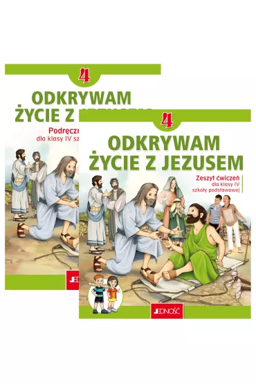 Pakiet Odkrywam ycie z Jezusem 4. Podrcznik z zeszytem wicze dla klasy 4 szkoy podstawowej - Elbieta Kondrak, Krzysztof Mielnicki