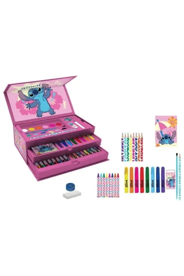 Zestaw Artystyczny W Kuferku Lilo&Stitch Diakakis