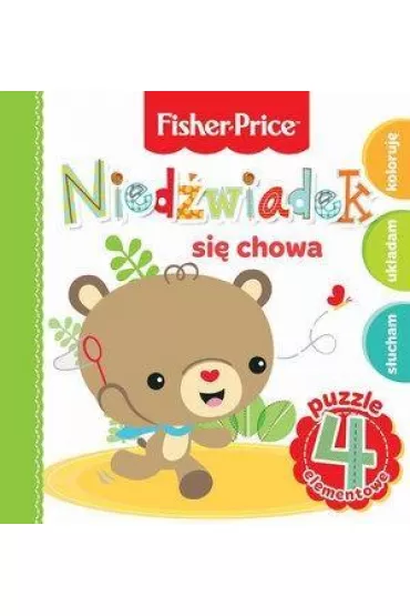 Fisher Price. Puzzle 4 el. Nied�wiadek si� chowa - Anna Wi�niewska