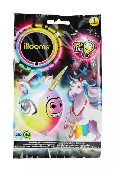 Tm Toys Balon LED Zr�b to sam Jednoro�ec 80054