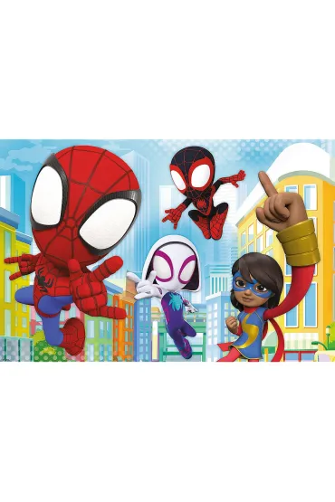 Puzzle 60 el. Super Shape XXL. Sprytny Spidey Trefl