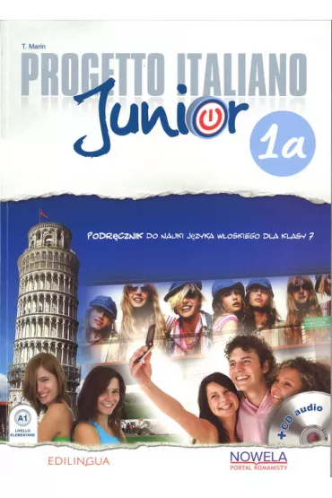 Progetto Italiano Junior 1A. Klasa 7. Pod�cznik. J�zyk w�oski. Szko�a podstawowa - Telis Marin
