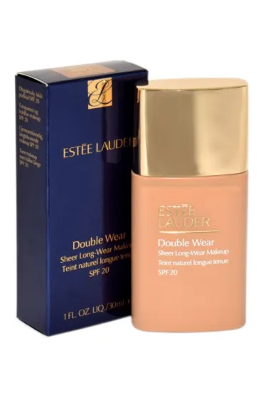 Est�e Lauder Double wear sheer long-wear makeup Podk�ad matuj�cy do twarzy SPF20 4n1 Shell Beige 30 ml