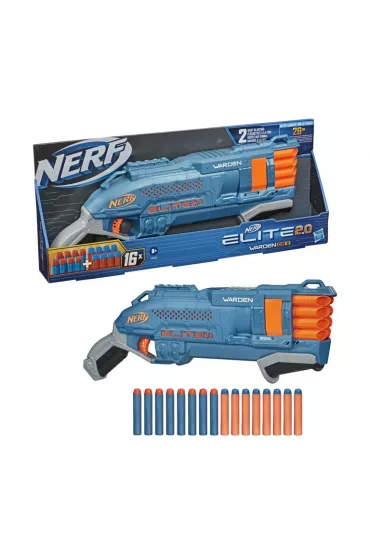 Nerf Elite 2.0 Wyrzutnia Warden DB-8 E9959 Hasbro