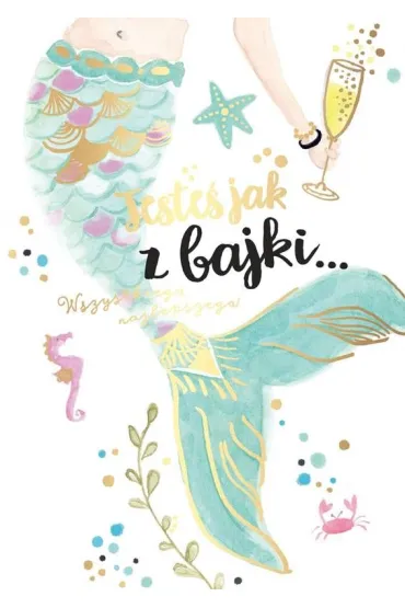 Kukartka Karnet B6 GS-013 Jeste� jak z bajki