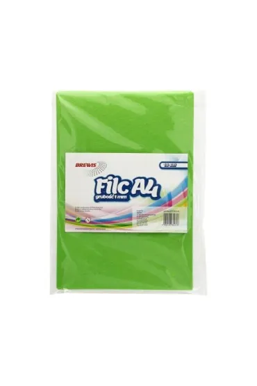 Brewis Filc A4 zielony 1 mm