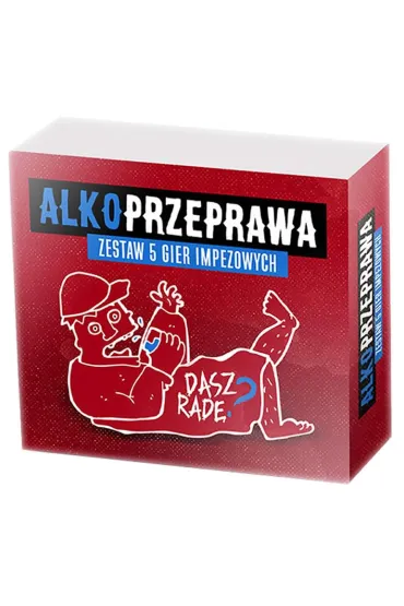 Alkoprzeprawa. Zestaw 5 gier imprezowych Grammi