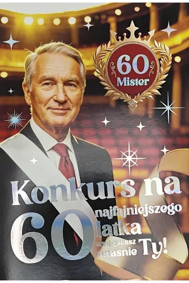 Yeku Karnet 6K z szarf� urodzinow�