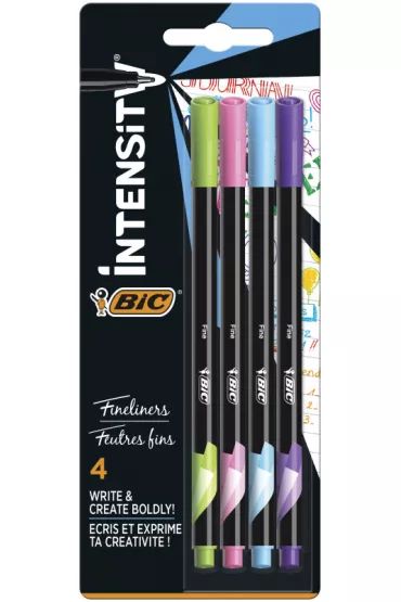 Bic Cienkopisy Intensity Fine mix 4 szt.