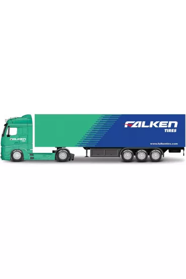 Bburago model street fire haulers trailer firestone racing 1:43