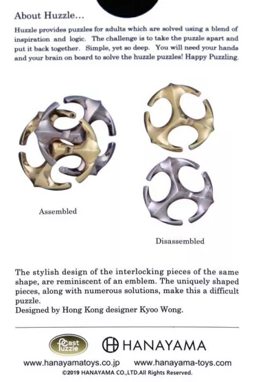 �amig��wka Cast Rotor. Poziom 6/6 Hanayama - Kyoo Wong