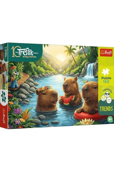 Puzzle 160 element�w Kapibary TREFL 15446
