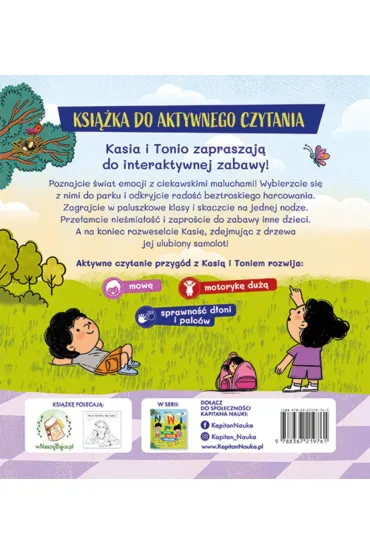 Emocje. Dotknij, przesu�, potrz��nij. Kapitan Nauka - Ma�gorzata  Detner