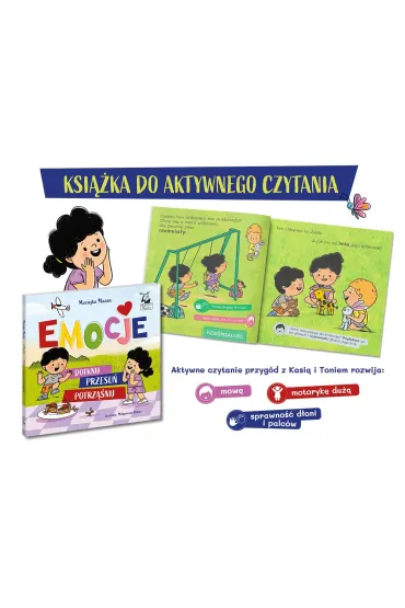 Emocje. Dotknij, przesu�, potrz��nij. Kapitan Nauka - Ma�gorzata  Detner