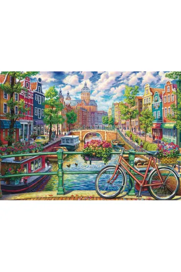 Puzzle PQ 1000 el. Kana� Amsterdamski Schmidt