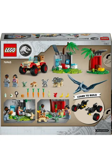 LEGO Jurassic World Centrum ratunkowe dla ma�ych dinozaur�w 76963