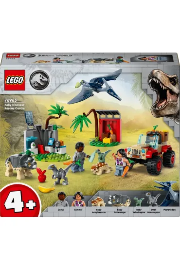 LEGO Jurassic World Centrum ratunkowe dla ma�ych dinozaur�w 76963