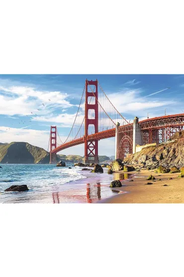 Puzzle 1000 el. Most Golden Gate, San Francisco, USA Trefl