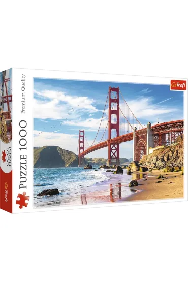 Puzzle 1000 el. Most Golden Gate, San Francisco, USA Trefl