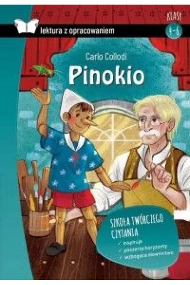 Pinokio z opracowaniem. Klasy 4-6 - Carlo Collodi