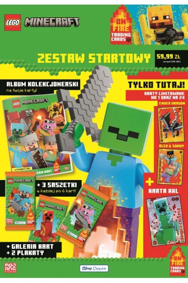 LEGO Minecraft TCC seria 3 Zestaw startowy