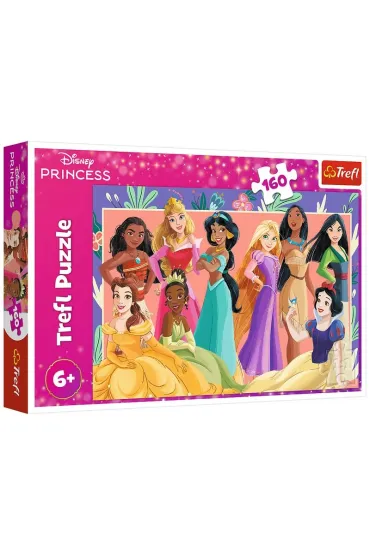 Puzzle 160 el. Prawdziwe ksie�niczki Trefl