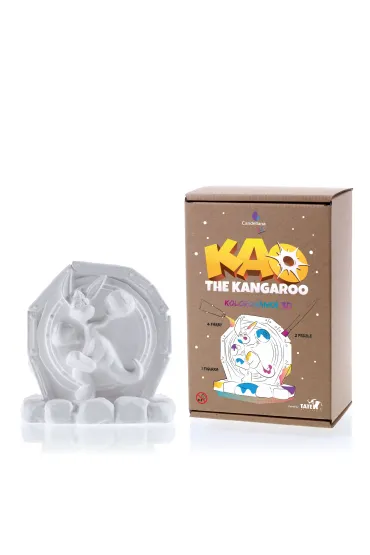 Kolorowanka 3D Kao The Kangaroo