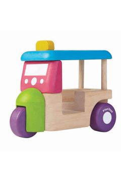 Mini autko riksza Tuk Tuk Plan Toys