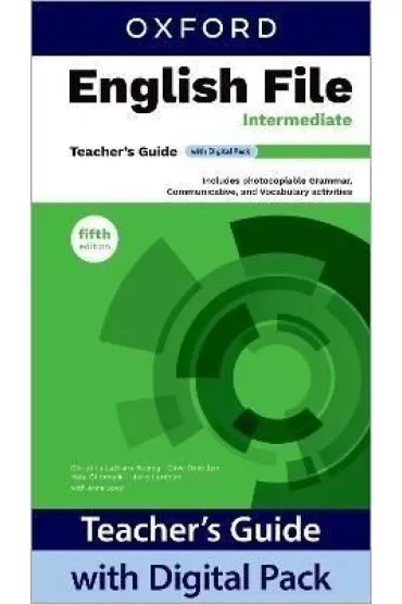 English File 5E Intermediate Teacher's Guide with Digital Pack - Christina Latham-Koenig, Clive Oxenden, Kate  Chomacki
