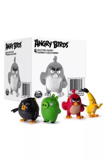 Angry Birds - Figurki Kolekcjonerskie Czteropak