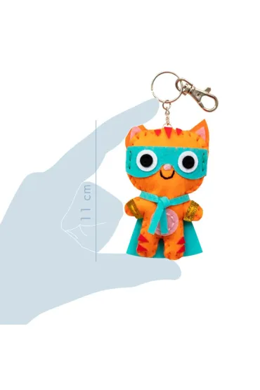 Breloki do szycia Super-Zwierz�ta Avenue Mandarine