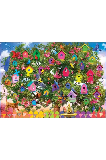 Puzzle 1000 Bird House Hotel by Olena 6000-6011 Eurographics