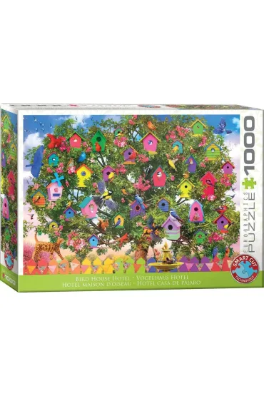 Puzzle 1000 Bird House Hotel by Olena 6000-6011 Eurographics