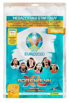 Megazestaw startowy Adrenalyn XL. Karty UEFA Euro 2020