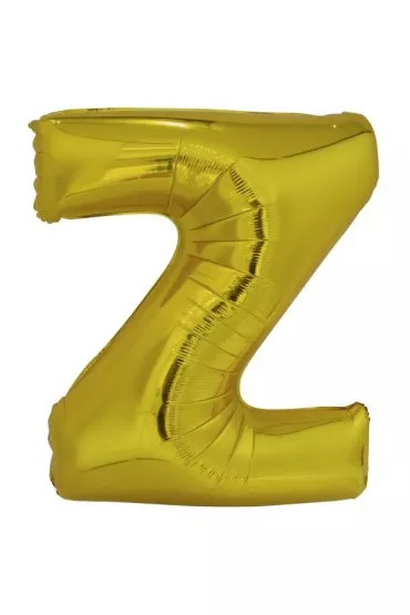 Amscan Balon foliowy litera Z z�ota 60x86cm