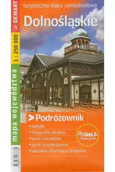 Podr�ownik. Mapa wojew�dztwa - Dolno�l�skie 1:250 000