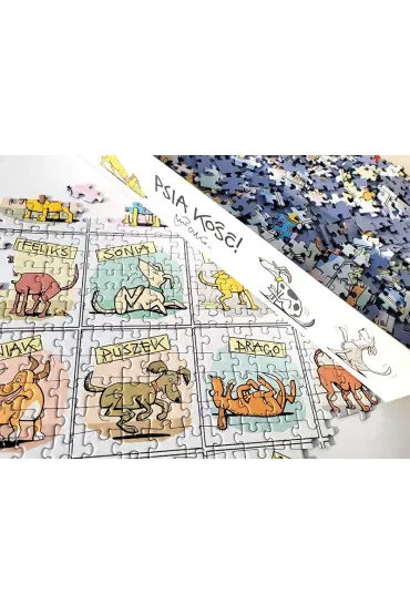 Puzzle 1000 el. Psia ko��! MDR - Andrzej Mleczko