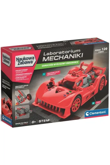 Laboratorium mechaniki. Auto wy�cigowe Clementoni