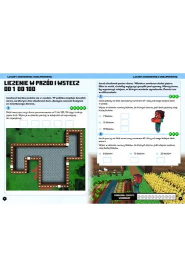 Minecraft. Matematyka. Megazadania 8+ - Brad  Thompson, Dan  Lipscomb