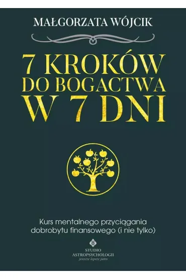 7 krok�w do bogactwa w 7 dni kurs mentalnego przyci�gania dobrobytu finansowego i nie tylko - Ma�gorzata W�jcik