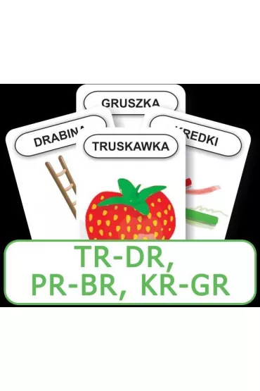 Logopedyczny Piotru. Cz XIV. TR-DR, PR-BR, KR-GR