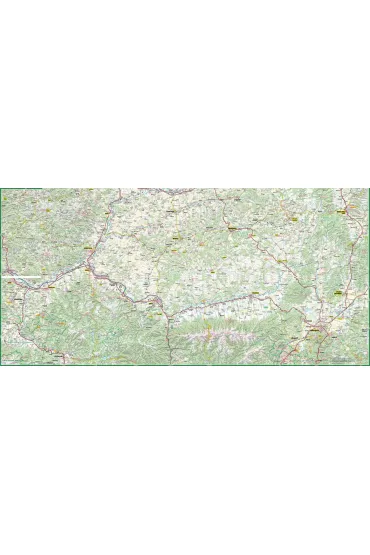 Transylvania adventure map 1:250 000 laminat 2024