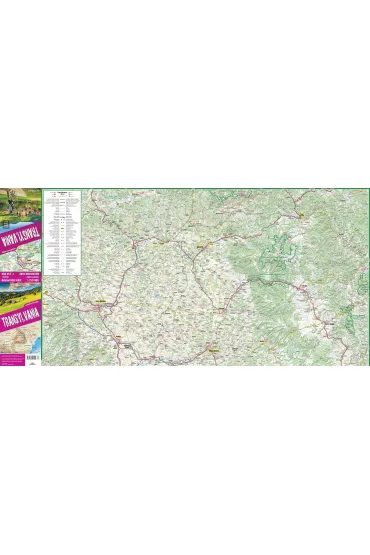 Transylvania adventure map 1:250 000 laminat 2024