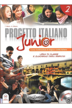 Progetto italiano junior 2 podrcznik + wiczenia + Audio CD