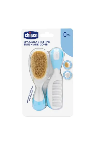 Chicco Szczotka z naturalnego w�osia + grzebyk 2 szt.