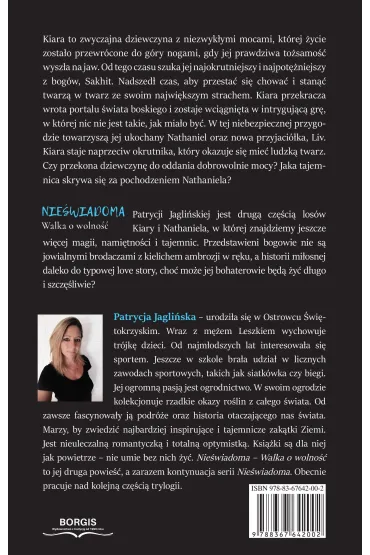 Nie�wiadoma Tom 2 Walka o wolno�� - Patrycja  Jagli�ska