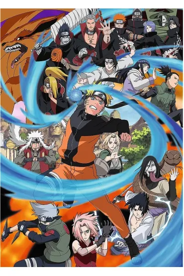 Puzzle 1000 el. Naruto Shippuden Trefl