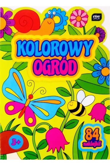 Kolorowanka A4 16 z naklejkami MIX
