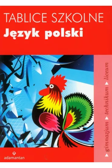 Tablice szkolne. J�zyk polski. Gimnazjum, technikum, liceum